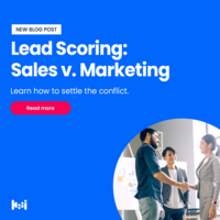 Settling the Lead Scoring Conflict Between Sales and Marketing 