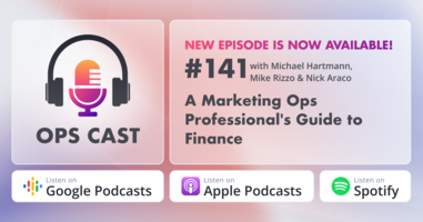 A Marketing Ops Professional's Guide to Finance with Nick Araco