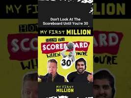 Don't Look At The Scoreboard Until You're 30 #shorts