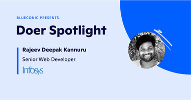 Doer Spotlight: Rajeev Deepak Kannuru from Infosys