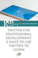 Twitter For Professional Development - GenTwenty