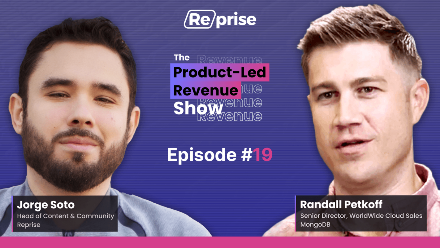 The Product-Led Revenue Show, EP 019 | "Customer Sensitivity at the Core of Market Development"