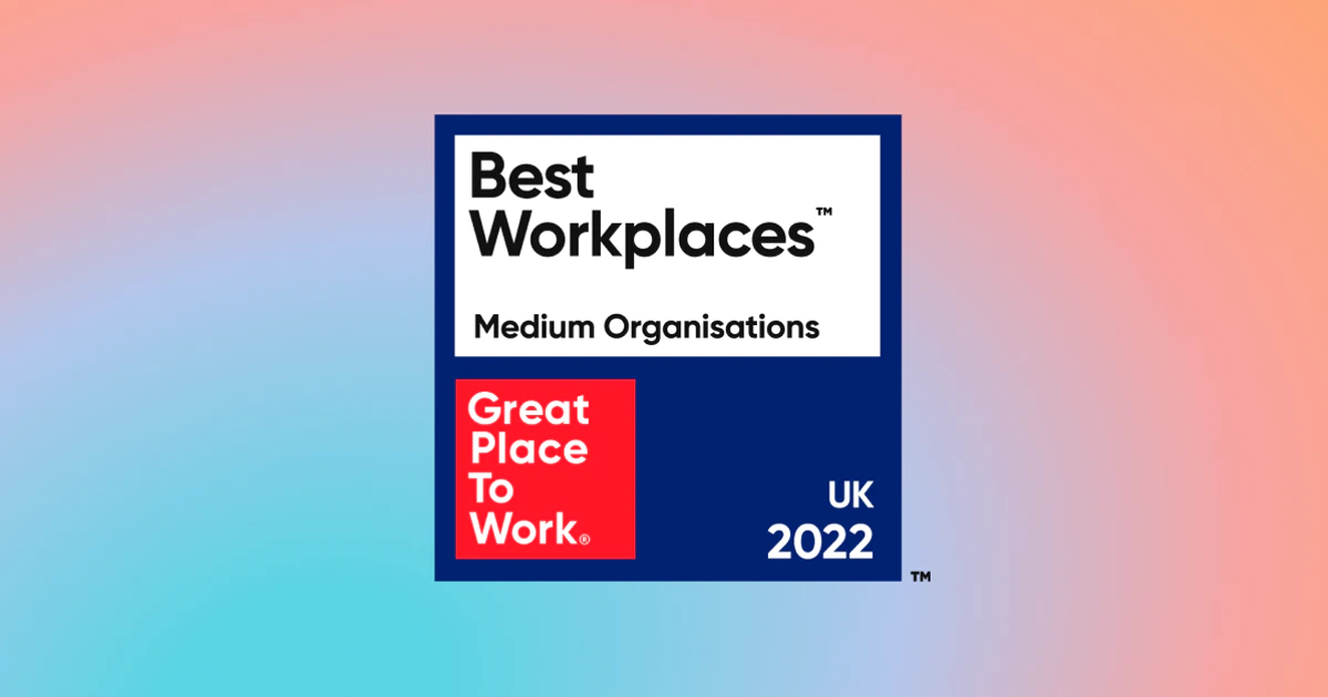 Braze Named One of UK's Best Workplaces for 2022