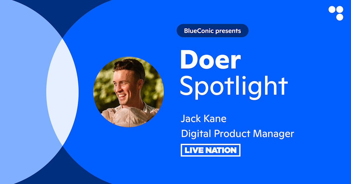 Doer Spotlight: Jack Kane from Live Nation