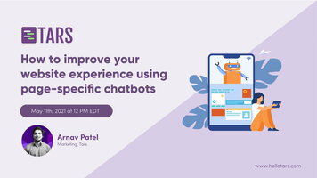 How to improve your website experience using page-specific chatbots