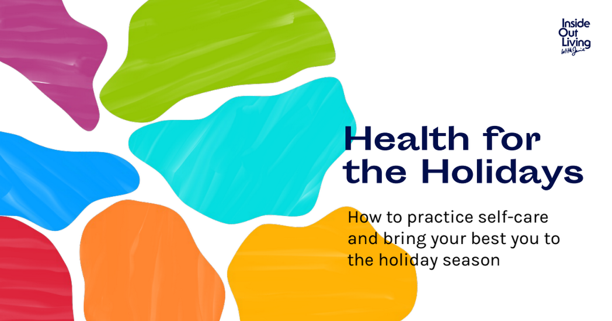 (Slides) Holidays Health Wellness Workshop