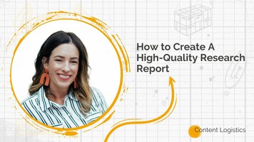 How to create a high-quality research report with Erin Balsa