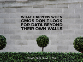 What Happens When CMOs Don't Look for Data Beyond Their Own Walls