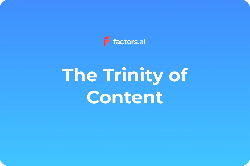 The Trinity Of Content | Vendor, Expert & Customer Content