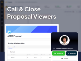 Turn Proposal Viewers Into Closed Customers (via Live Video Calls)