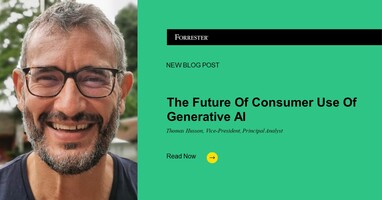 The Future Of Consumer Use Of Generative AI