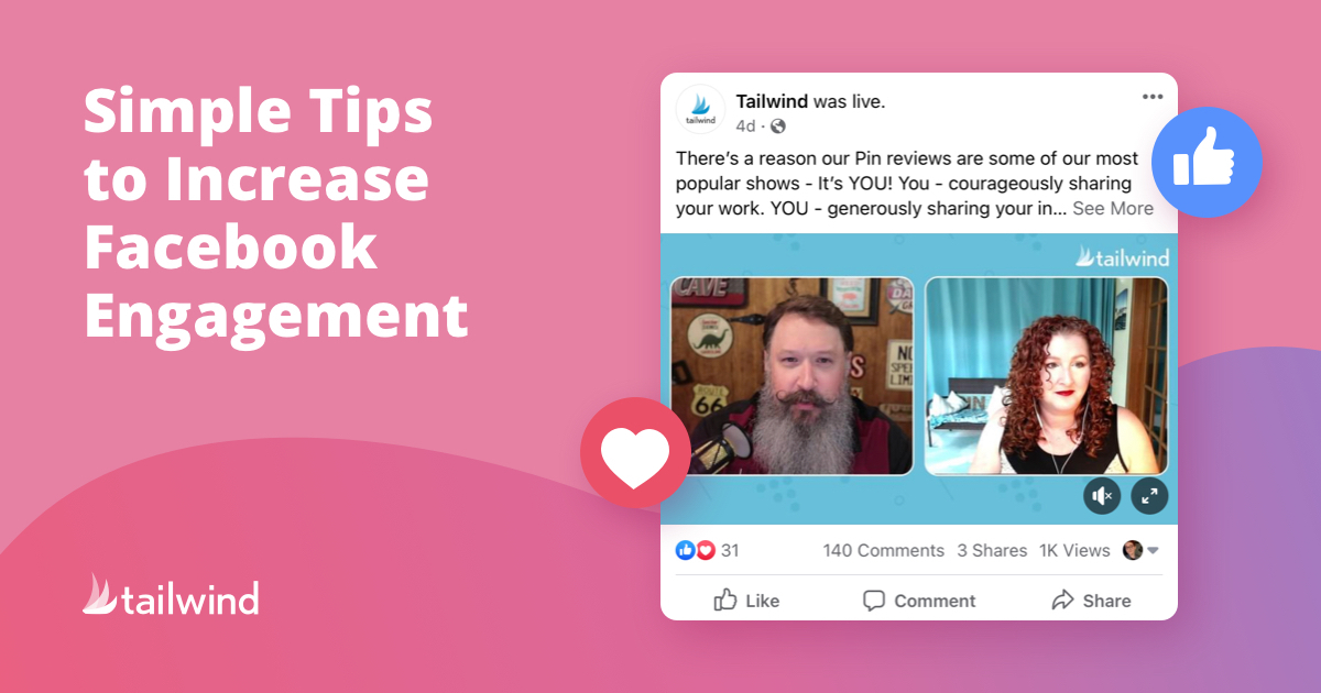 Clear and Simple Tips for More Facebook Engagement!
