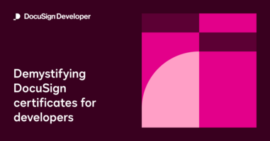 Demystifying DocuSign certificates for developers