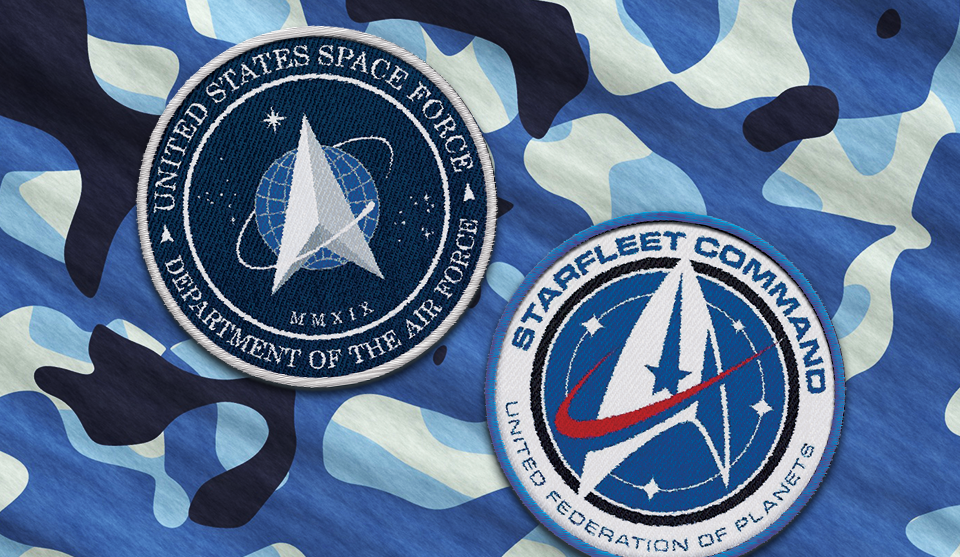 Did the Space Force Logo Copy Star Trek? - Ceros Inspire
