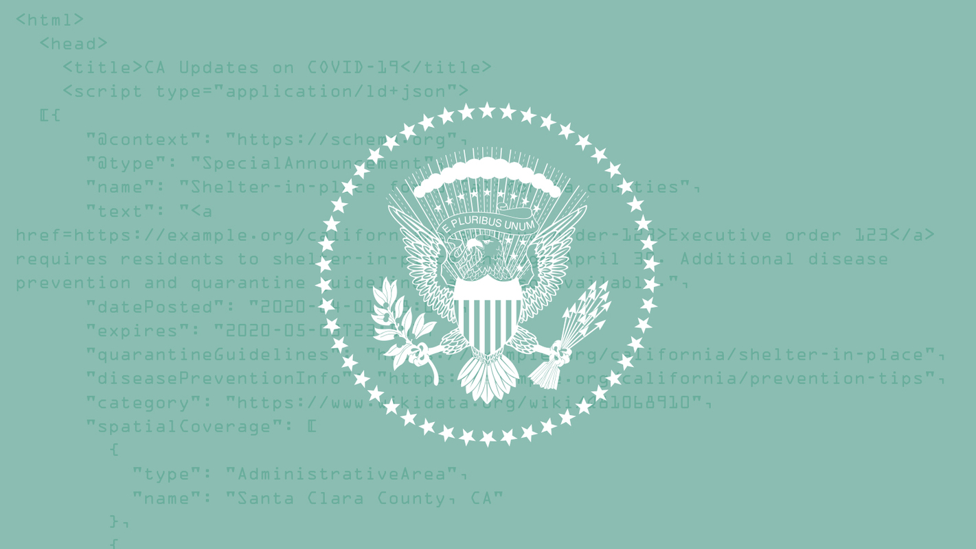 The White House Takes a Critical Step In The Effort To Share Essential Resources & Information About COVID-19