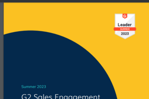 G2 Sales Engagement Software Report
