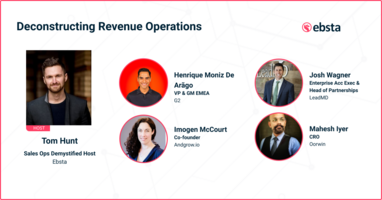 Deconstructing sales and revenue operations