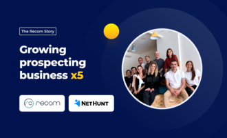 How to use NetHunt CRM for prospecting. Interview with Recom.