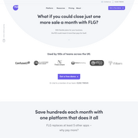 Teardown: FLG's Pricing Page