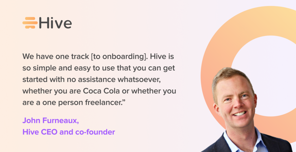 Inside Hive's Universal Onboarding Experience: One Journey to Success
