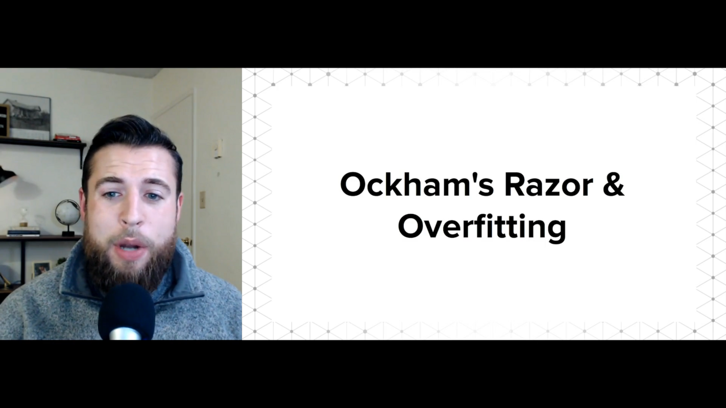 Mental Models For Marketing:  2.14 Problem-solving Mental Models - Ockham's Razor & Overfitting