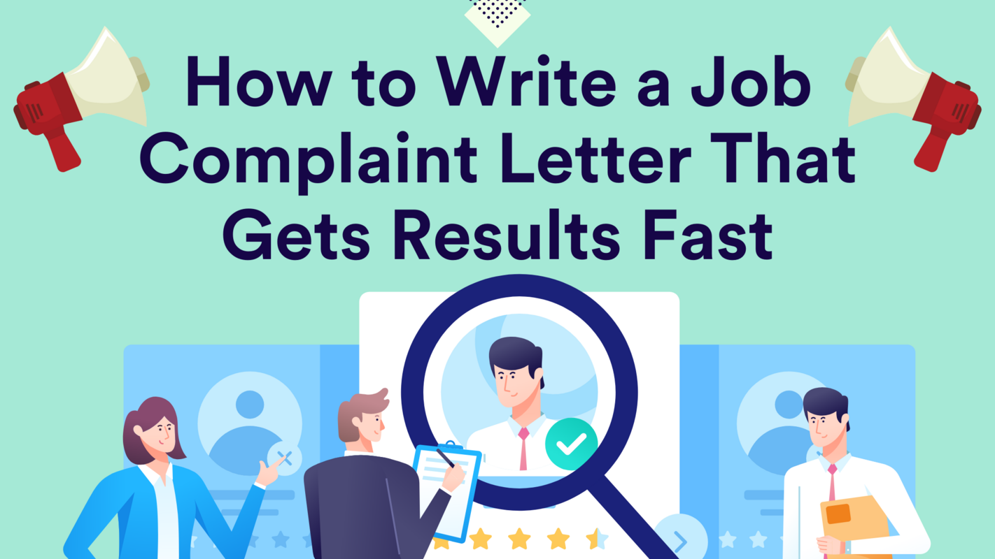 How to Write a Job Complaint Letter That Gets Results Fast