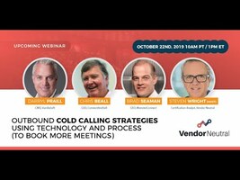 Outbound Cold Calling Strategies Using Technology And Process (To Book More Meetings) Webinar