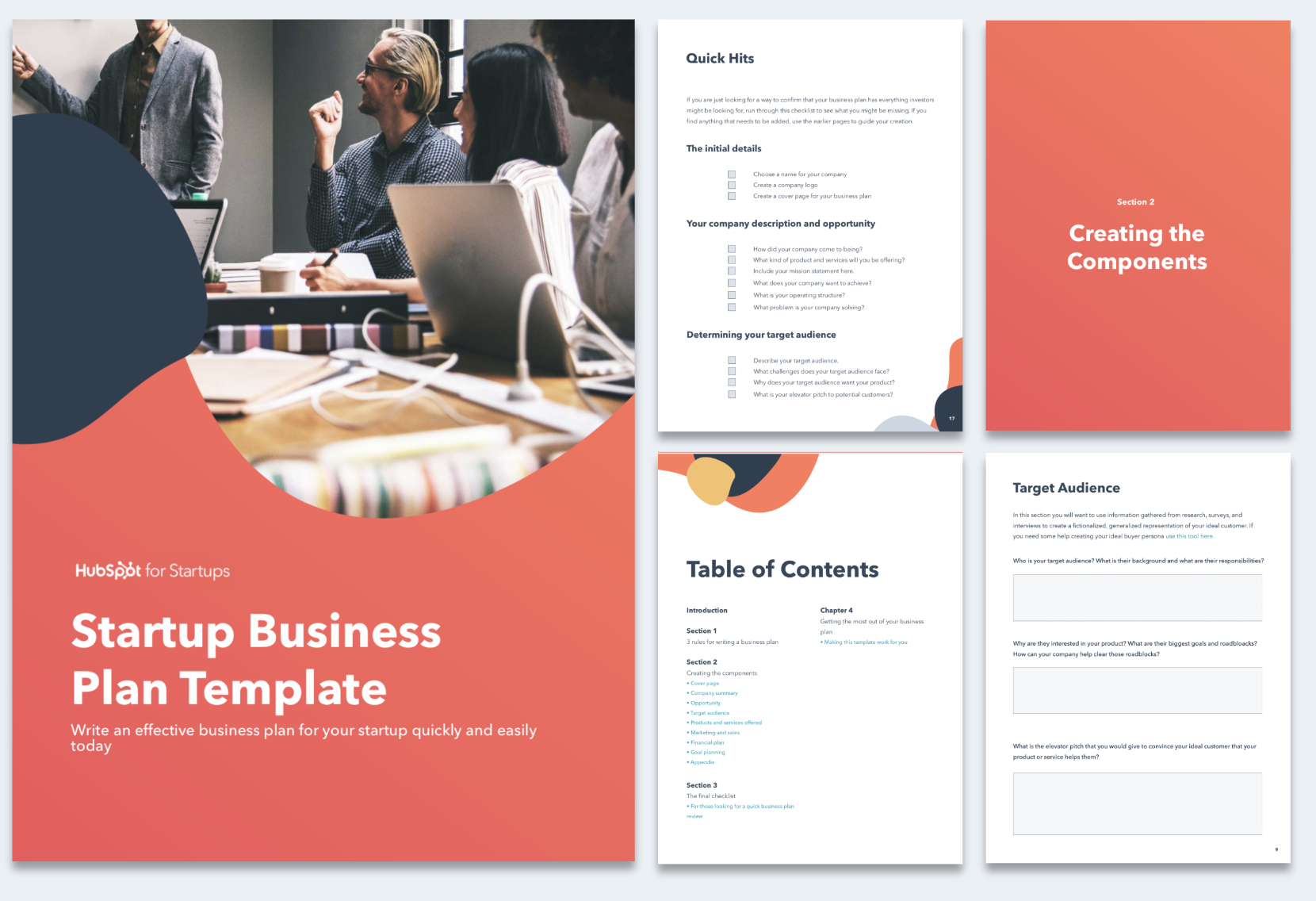 Startup Business Plan Template