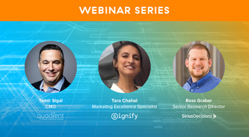 Webinar Series: Designing the Marketer's Data Set for Better Execution - Allocadia Enterprise Run Marketing Platform