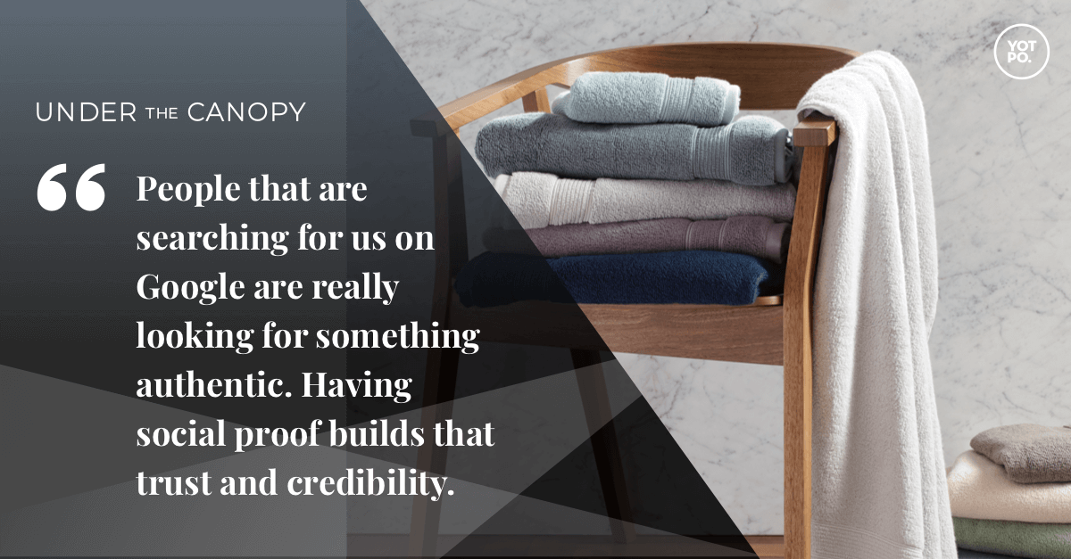 Under The Canopy Rises To The Top of Google Search