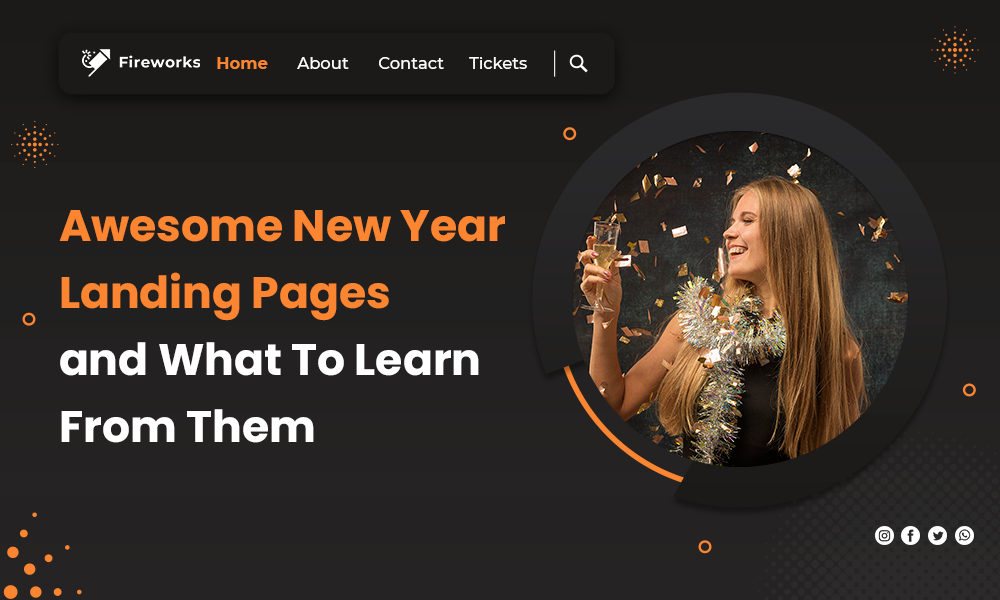 AWESOME NEW YEAR LANDING PAGES AND WHAT TO LEARN FROM THEM