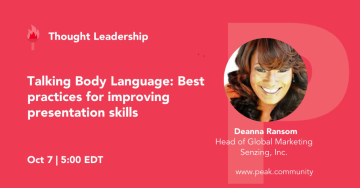 Talking Body Language: Best Practices for Improving Presentation Skills