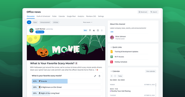 5 Ways to Boo-st Your Happeo Engagement for Halloween 🎃
