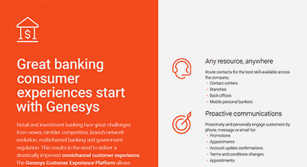 Turn On Great Customer  Experiences in Banking