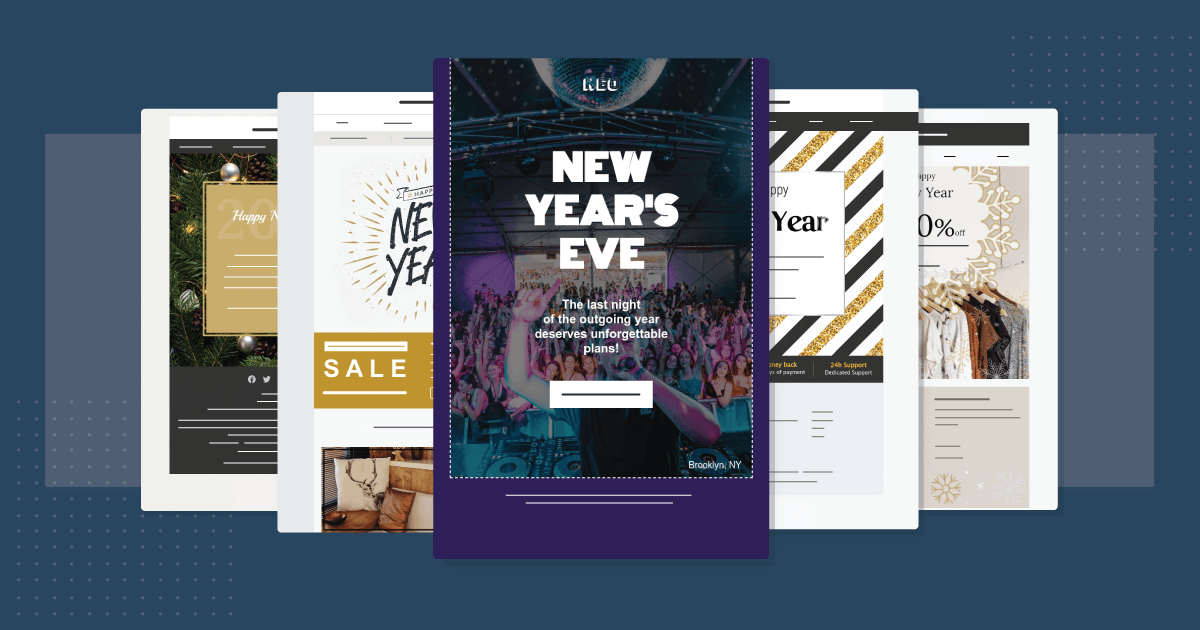 9 Free New Year Email Templates For 2023