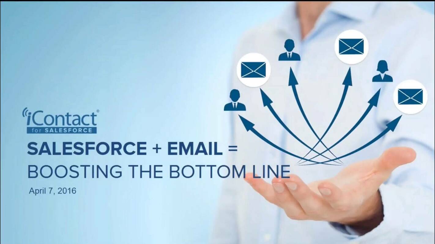 Boosting the Bottom Line With iContact for Salesforce (Classic)