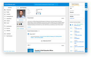 Be a Nimble Prospector in Crunchbase | Nimble Blog