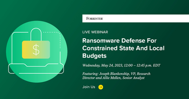 Ransomware Defense For Constrained State And Local Budgets