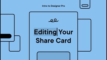 Splash Designer Pro: Editing Share Card | Event Branding & Design