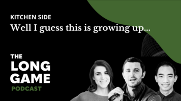 Well I guess this is growing up (on pausing the podcast)