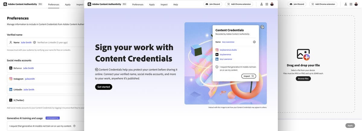 Adobe Content Authenticity, now in public beta, helps creators secure attribution
