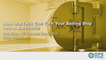 How MarTech Can Turn Your Sailing Ship Into a Battleship