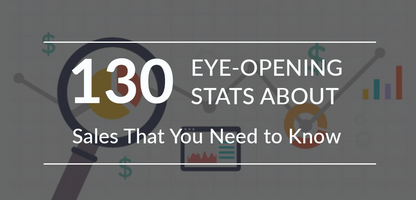 130 Eye-Opening Sales Stats You Need to Know (By Category)