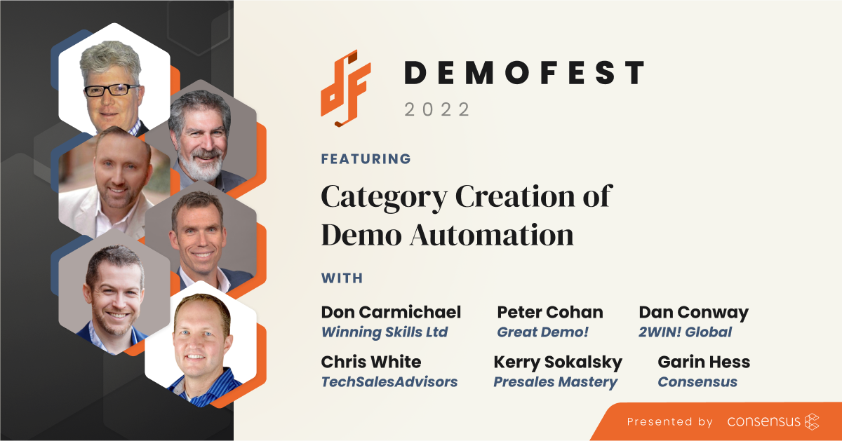 Keynote | Panel: Category Creation of Demo Automation