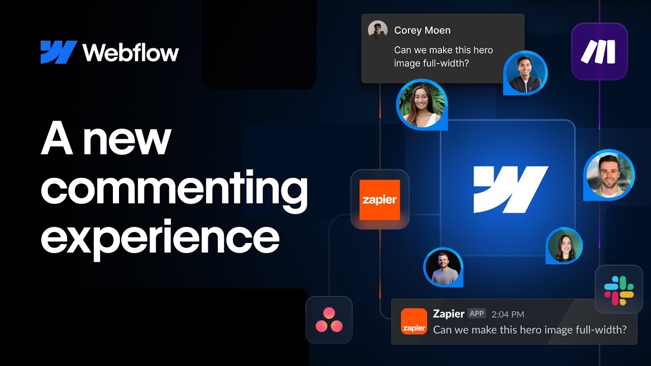 Teamwork Just Got an Upgrade – Meet the New Webflow Commenting Experience 💬⚡