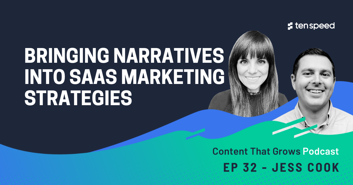 Bringing Narratives into SaaS Marketing Strategies Featuring Jess Cook of LASSO
