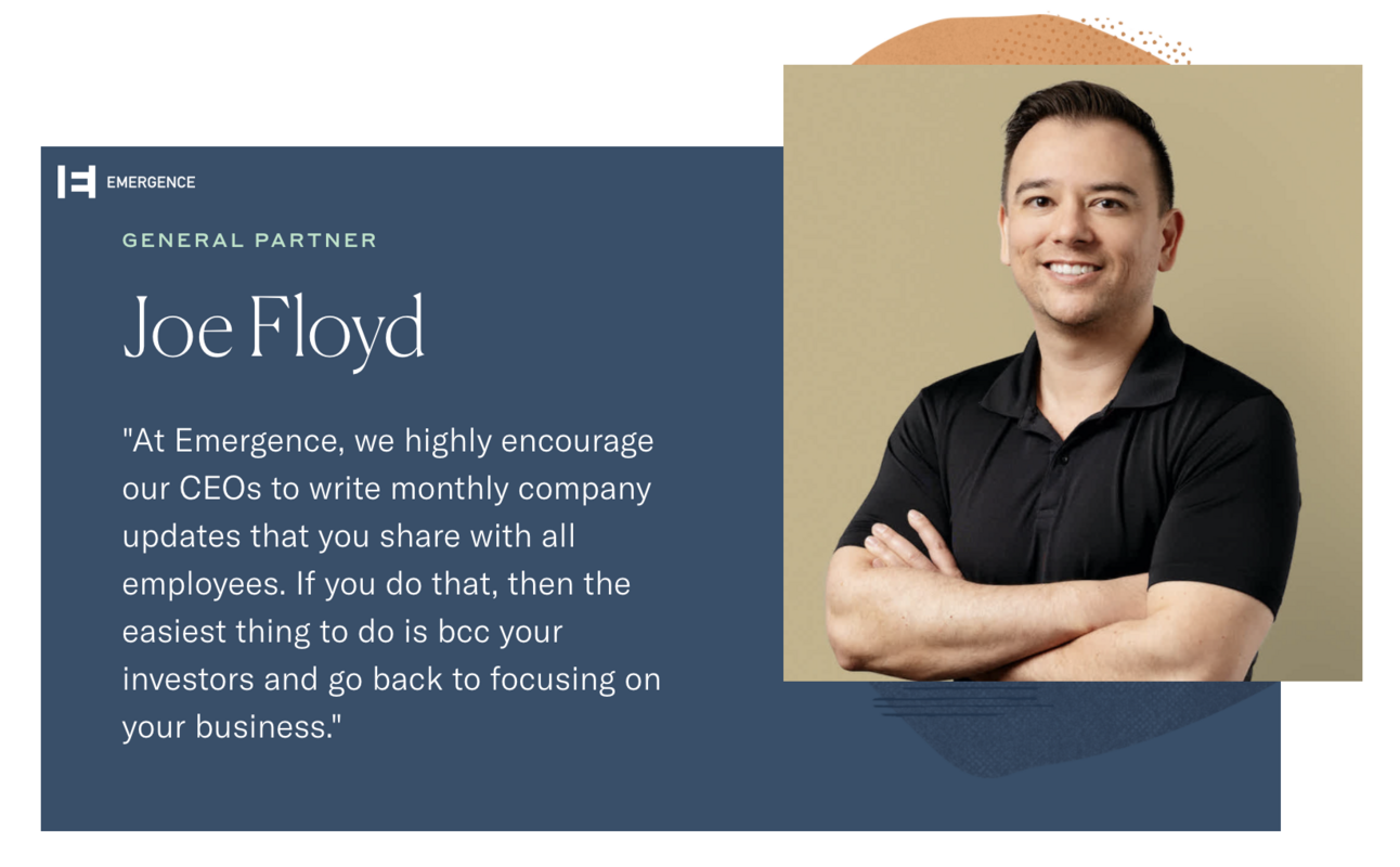 You've Got Investor Mail: How to Write Strong Investor Updates