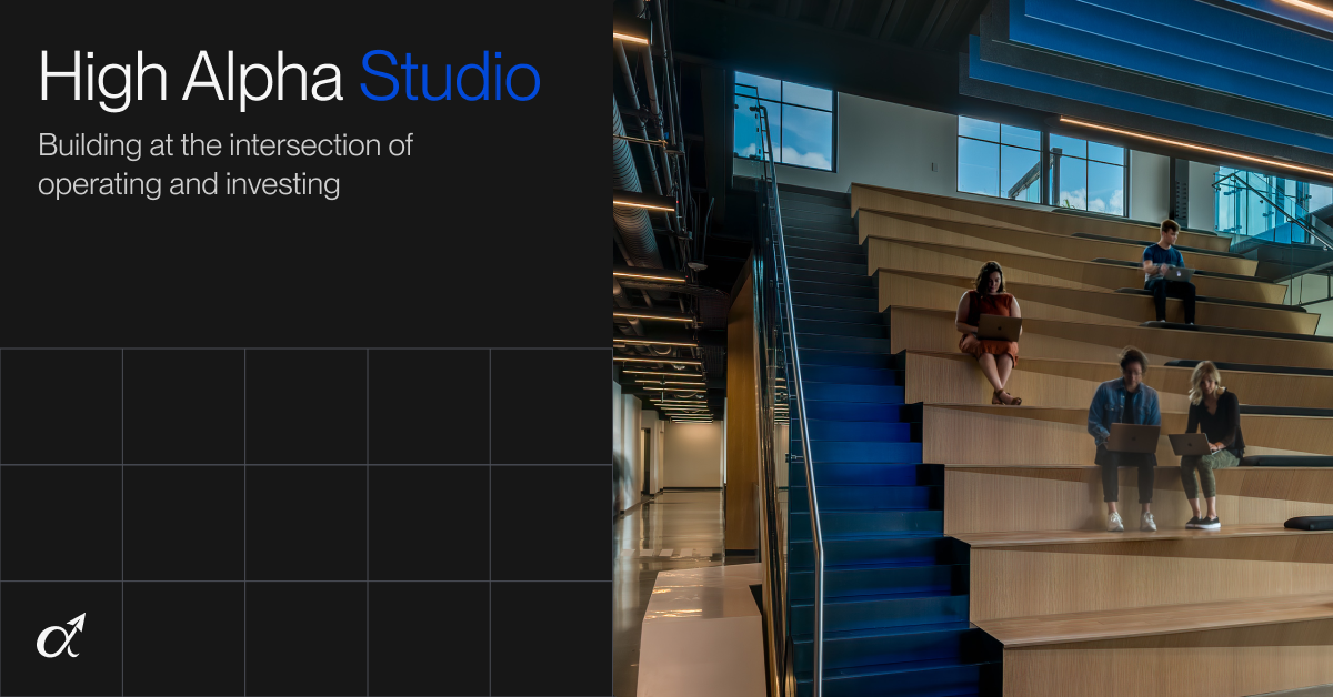 High Alpha Studio Overview