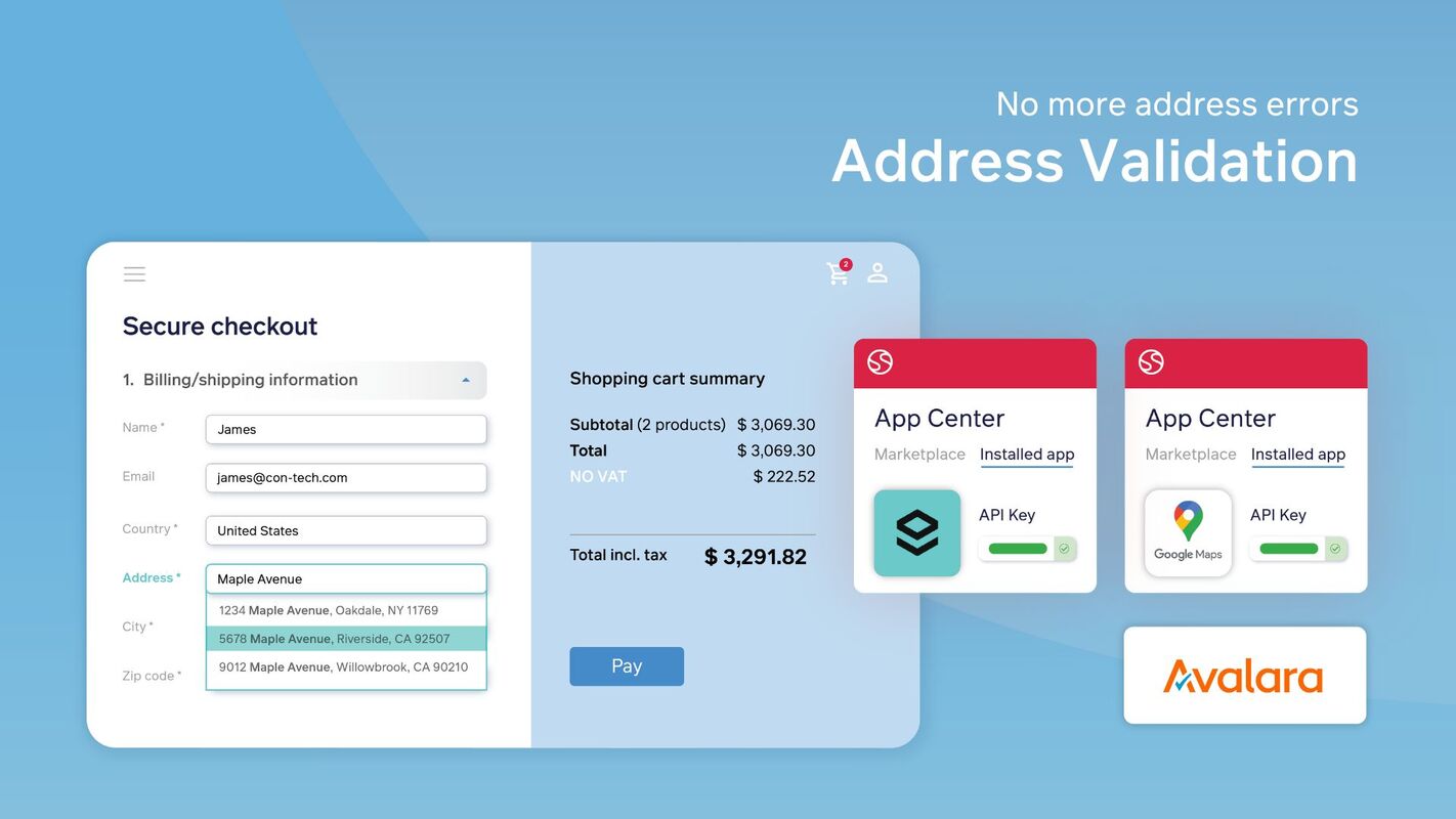 No more shipping errors with address validation