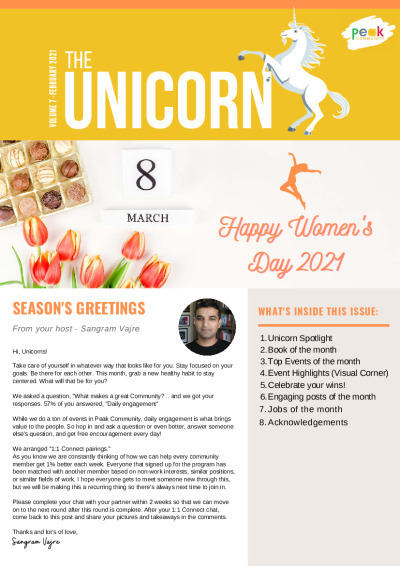 The Unicorn  - Feb 2021